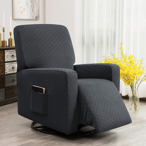 Latitude Run® Ultra Soft Box Cushion Recliner Slipcover & Reviews Wayfair Canada